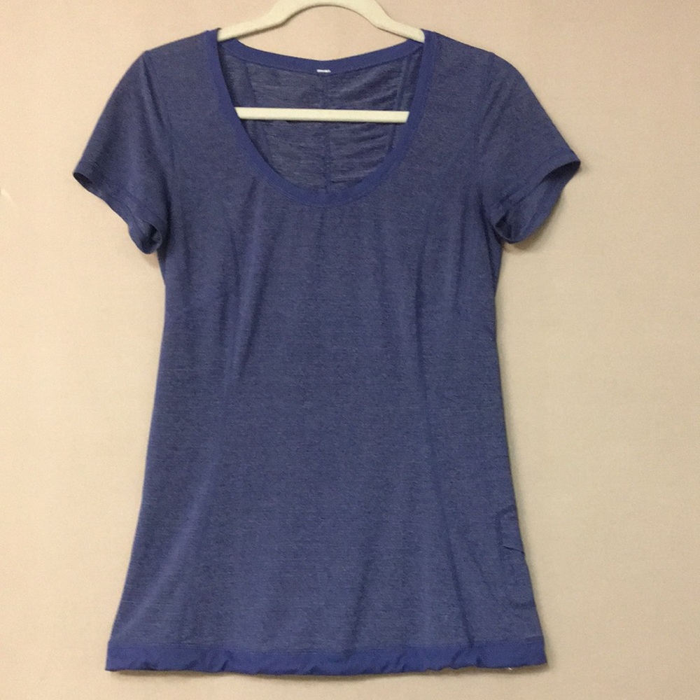 Lululemon Women’s Purple Short Sleeve Technical Running Tee. Sz 6